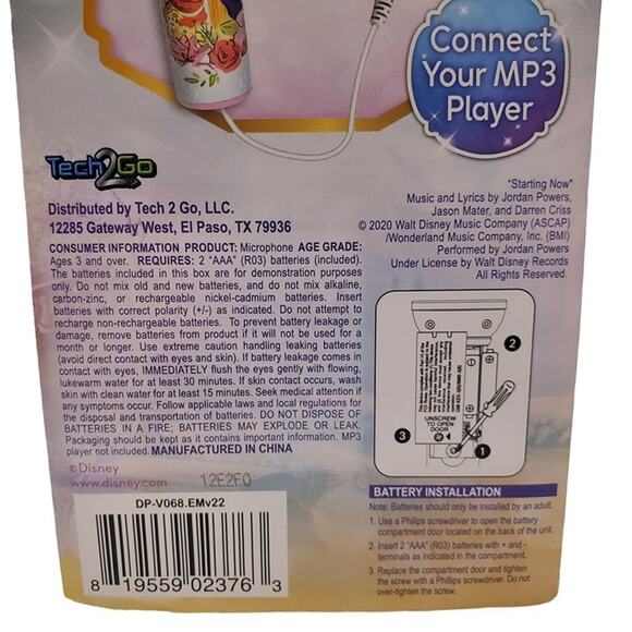 Disney Princess Microphone Ultimate Princess Celebration Microphone - Picture 10 of 11